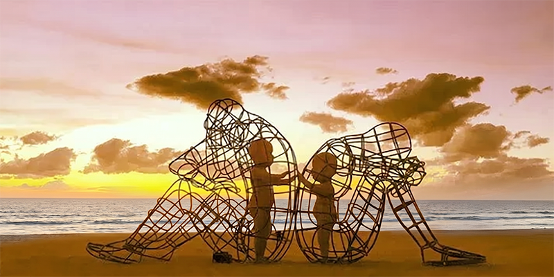 Burning Man art installation